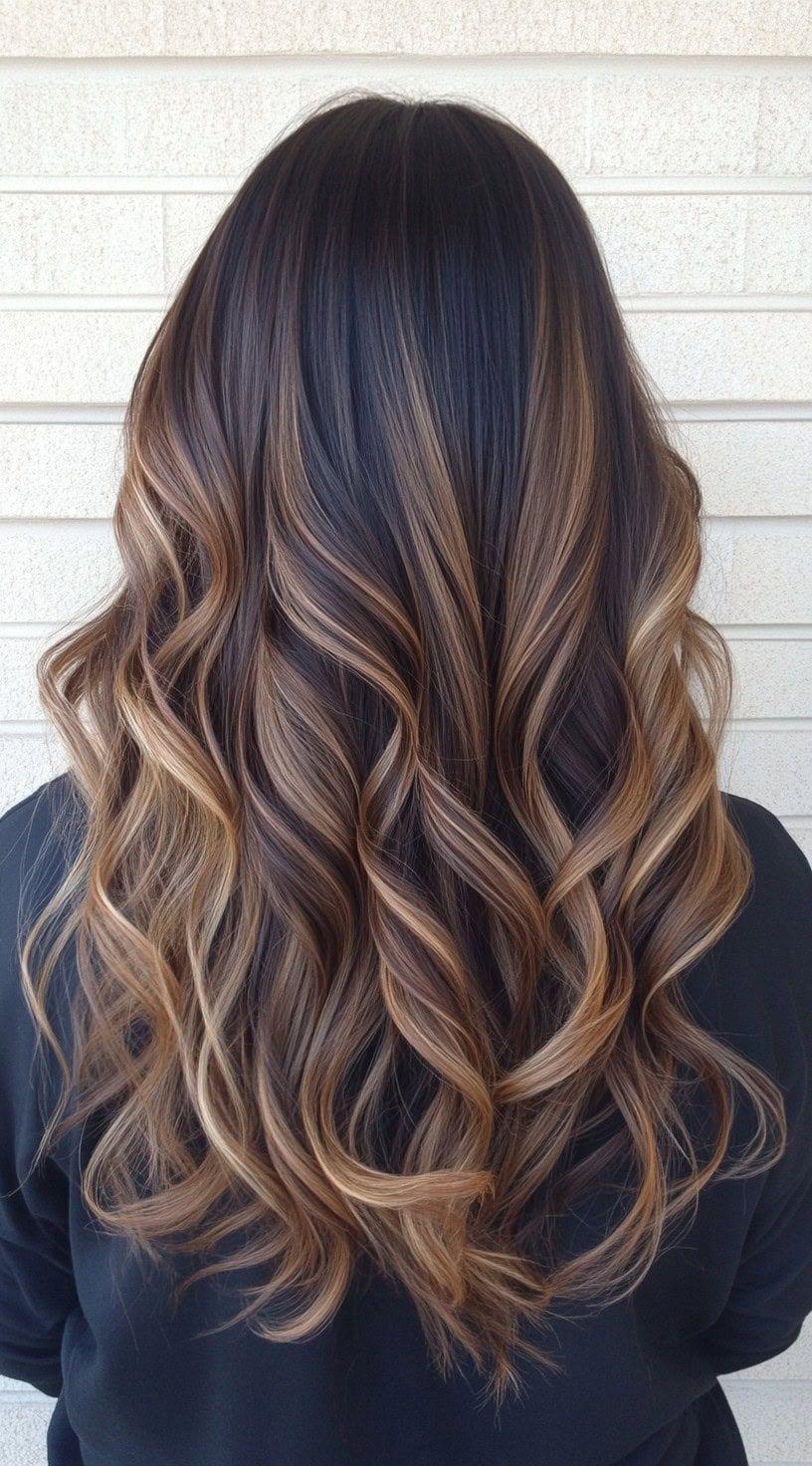 Balayage personalizzato capelli lunghi