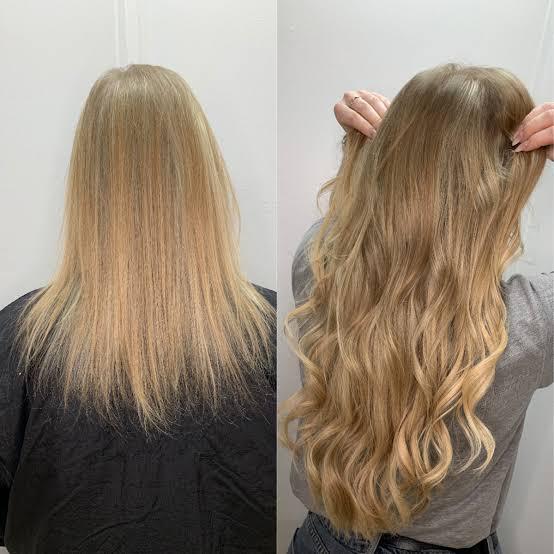 Capelli lunghi con extension naturali luxury Monaco